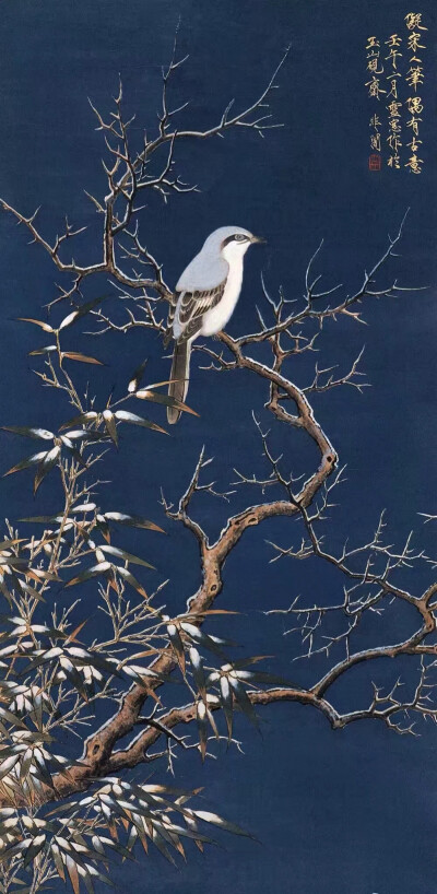 雀饮梅凡雪