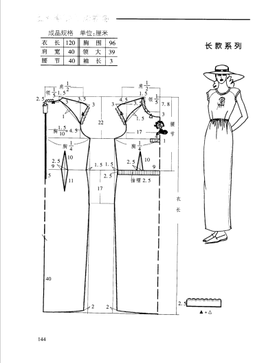 裙装图纸