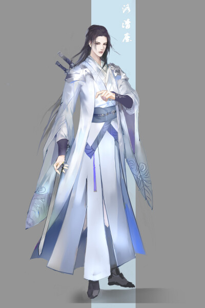 〔古风美男〕绘师：画北昔年