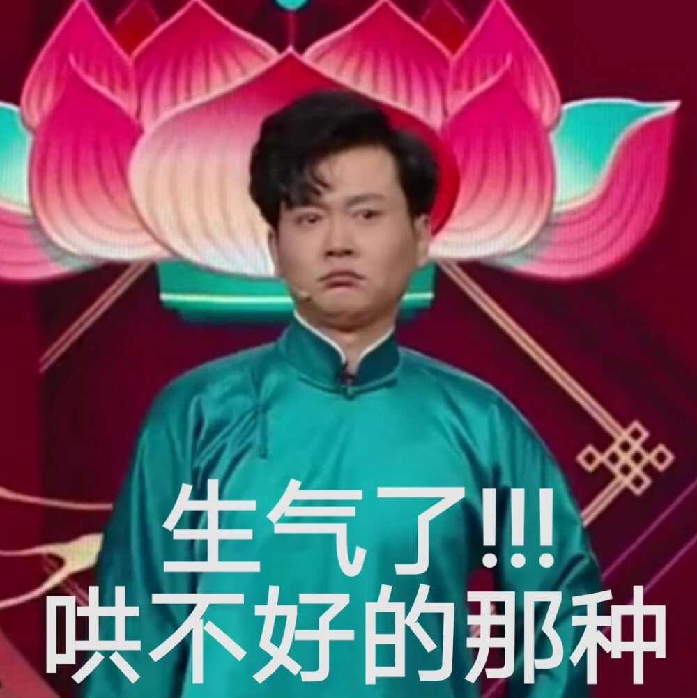 孟鹤堂表情包，我不是黑粉