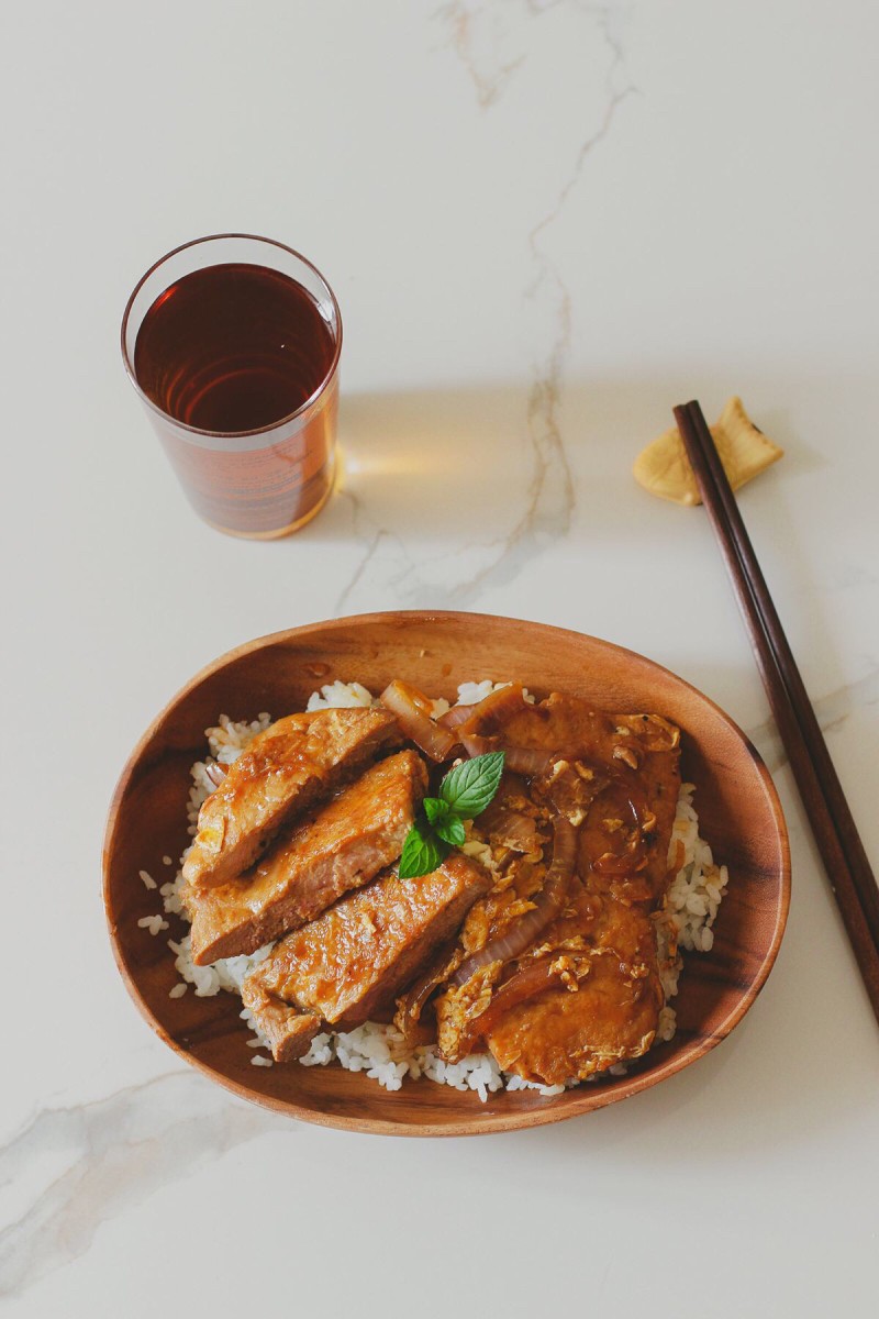 美食 鸡排饭