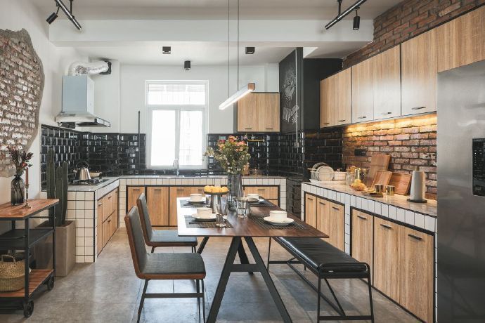 工业风三居室 / 一种粗犷的美 ~