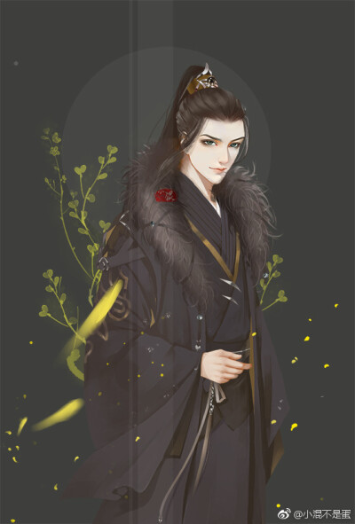 〔古风美男〕绘师：小混不是蛋