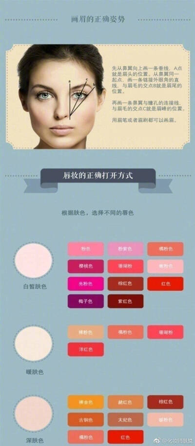化妆技巧