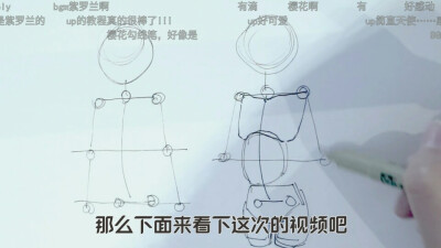 b站自截 图源水印 人体教程 侵删致歉