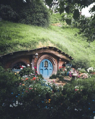 《指环王》与《霍比特人》的取景地，新西兰霍比屯Hobbiton