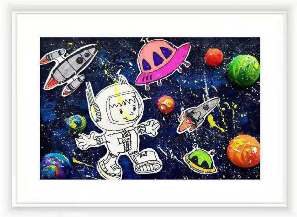 创意美术，来自美术交流群