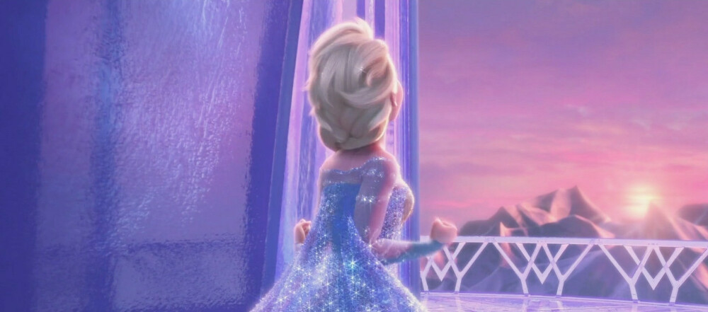 《冰雪奇缘》
Elsa—艾莎女王
b站蓝光画质原版
自制调色，禁二次上传，抱图点赞或评论哟(๑• . •๑)~，转载备注