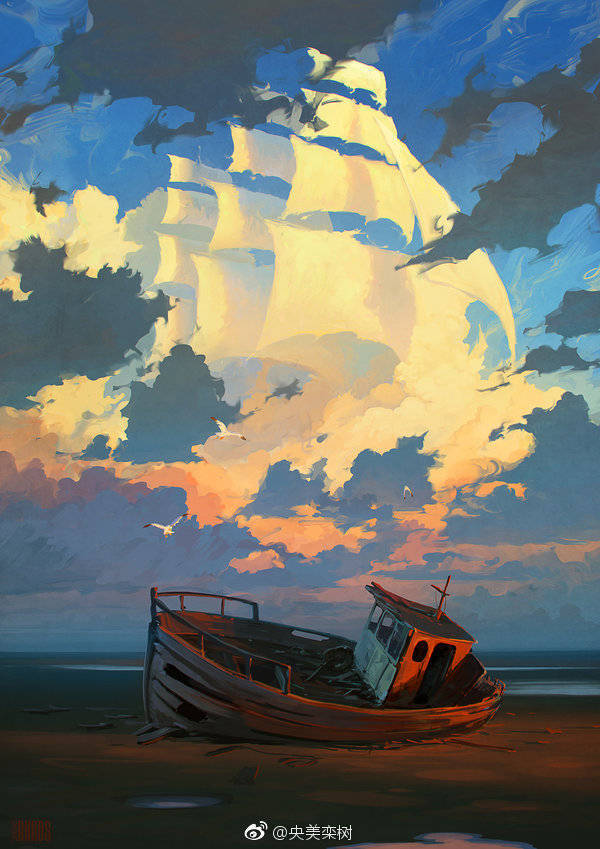 俄羅斯插畫家 Artem Rhads Cheboha 超現(xiàn)實主義