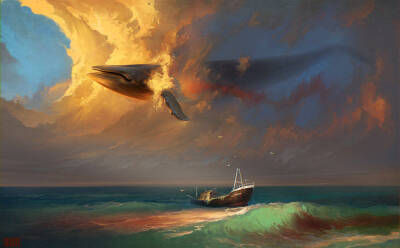 俄罗斯插画家 Artem Rhads Cheboha 超现实主义