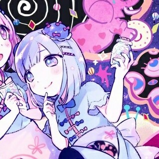 动漫头像 闺密头像