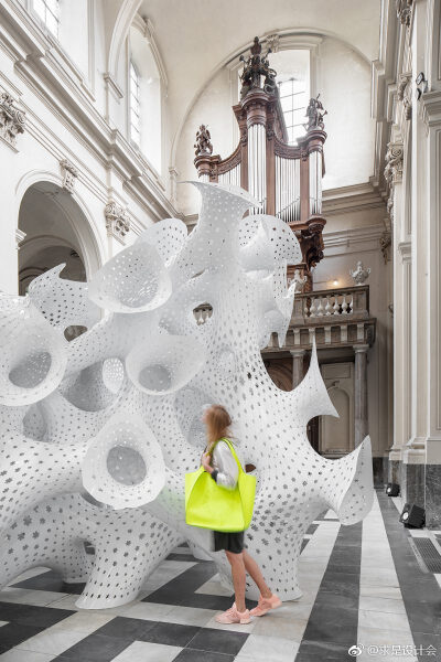 nonLin/Lin数字装置 / MARC FORNES – THEVERYMANY。#求是爱设计#