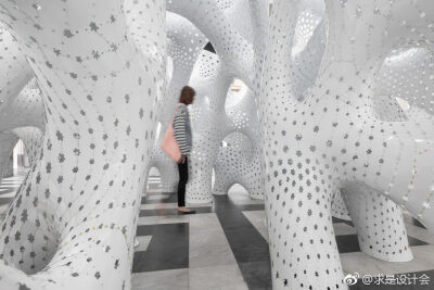 nonLin/Lin数字装置 / MARC FORNES – THEVERYMANY。#求是爱设计#