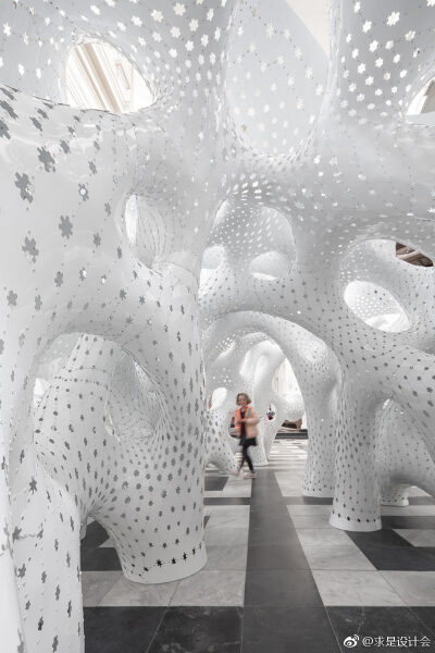 nonLin/Lin数字装置 / MARC FORNES – THEVERYMANY。#求是爱设计#