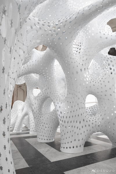 nonLin/Lin数字装置 / MARC FORNES – THEVERYMANY。#求是爱设计#