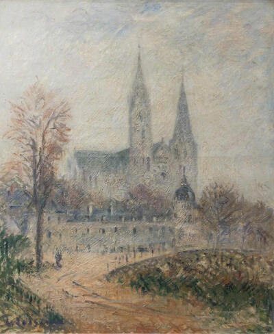 法国后印象派画家 Gustave Loiseau 绘画作品 | www.gustaveloiseau.net/