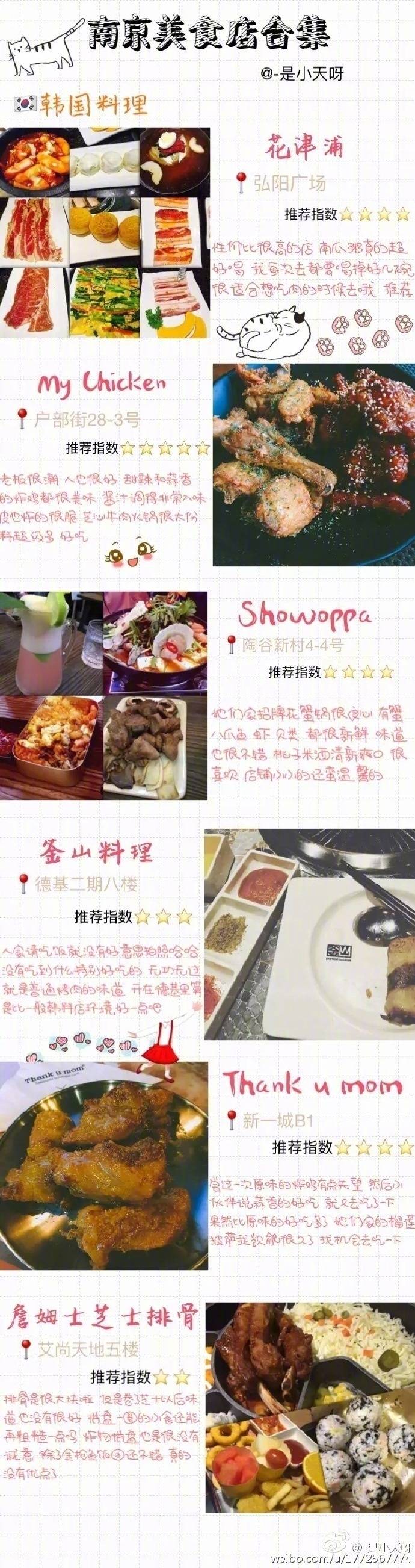 在南京几年吐血整理南京美食(^__^) 嘻嘻……美食真的是令人愉悦呀~ 作者：-是小天呀