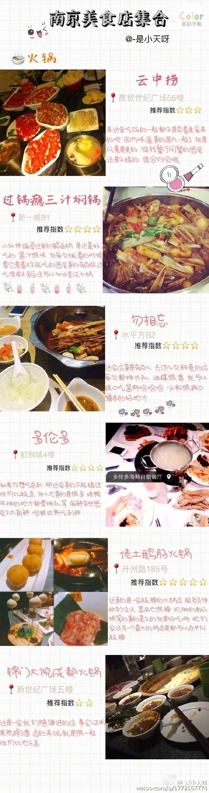 在南京几年吐血整理南京美食(^__^) 嘻嘻……美食真的是令人愉悦呀~ 作者：-是小天呀