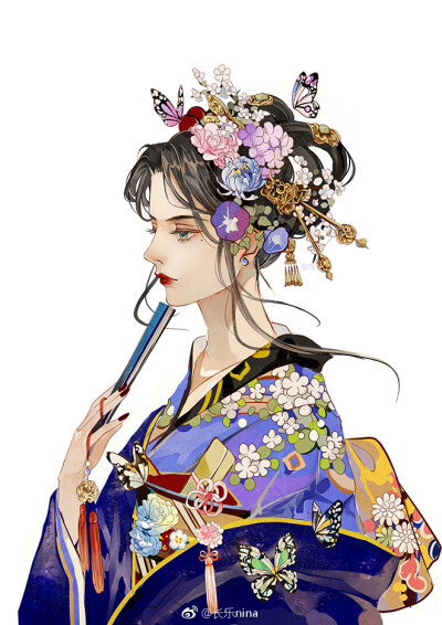 （古风美人）绘师：长乐
