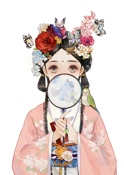 （古风美人）绘师：长乐