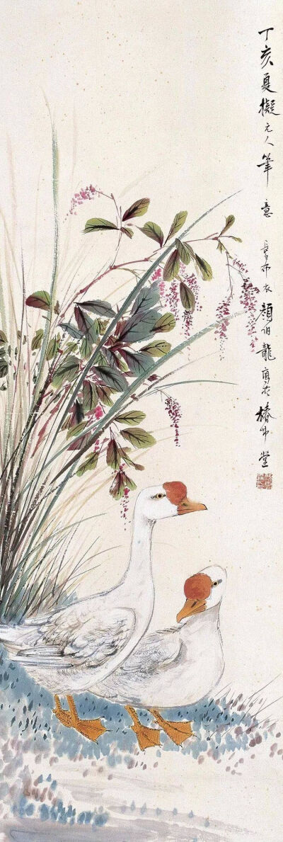 花鸟画家颜伯龙大师作品