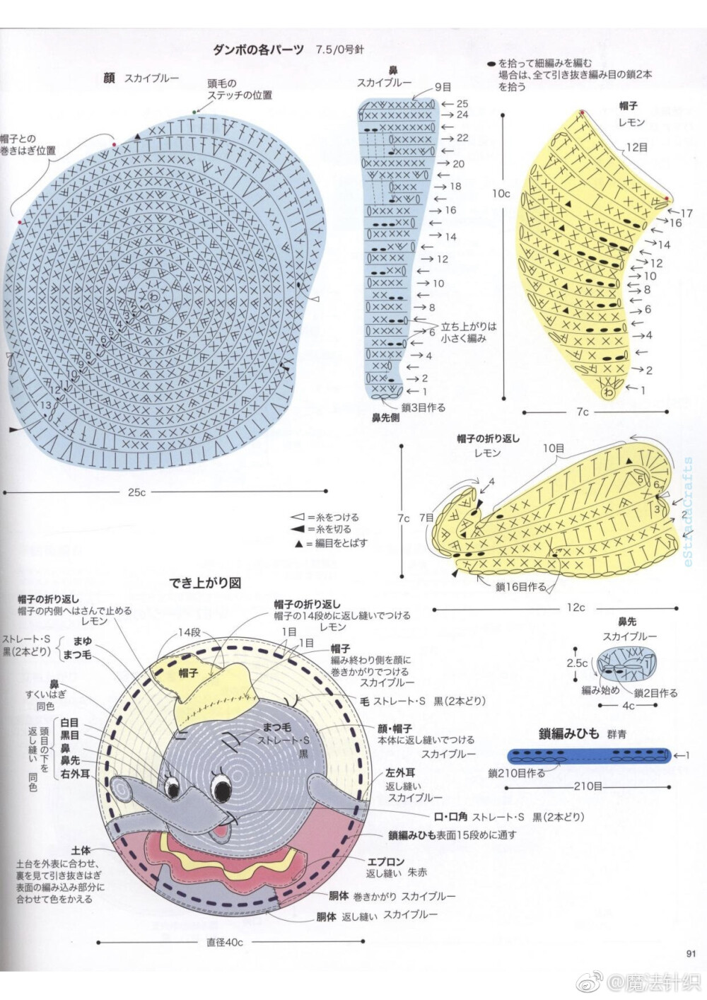 钩针坐垫