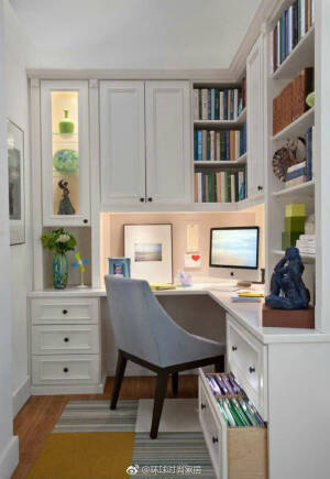 小户型书房设计，恰到好处的空间利用