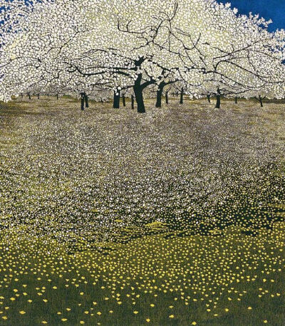 英国艺术家Phil Greenwood 版画风景