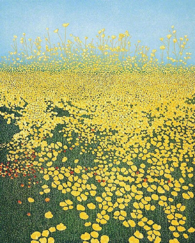 英国艺术家Phil Greenwood 版画风景