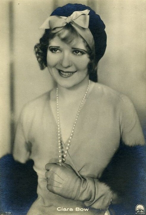 克拉拉鲍
Clara Bow 1905-1965年
1924年WAMPAS Baby Stars 第1名