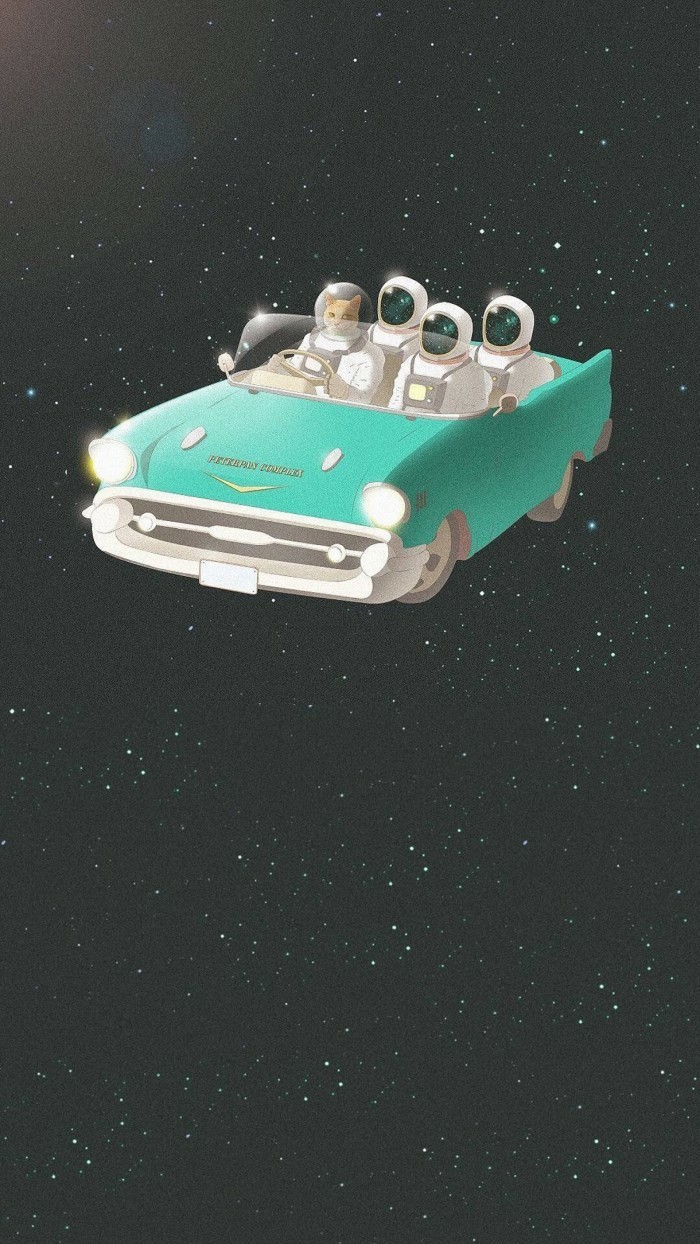 太空宇航员系列 画师Ki Yeon Kim