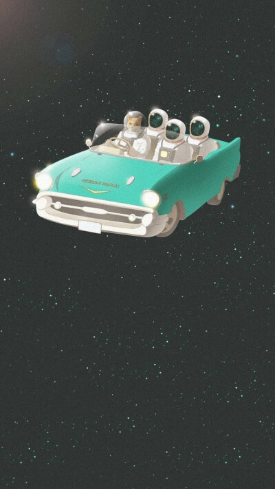 太空宇航员系列 画师Ki Yeon Kim