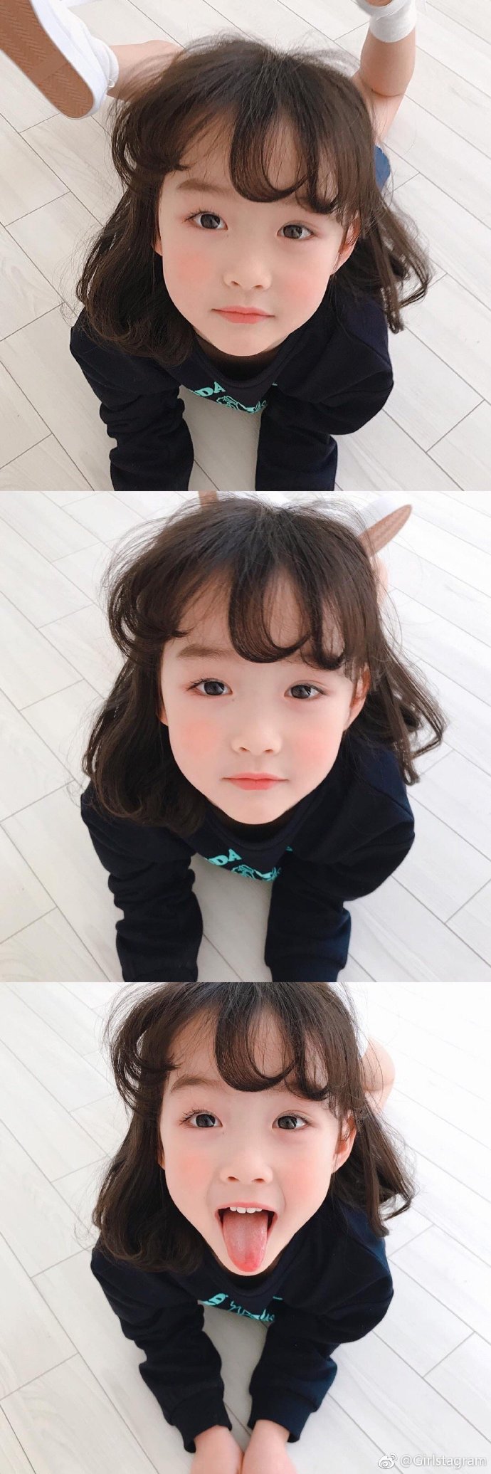 超萌超嫩的韩国小麻豆강혜린
完全是我理想中的的女儿模样啊～
Instagram：hyerin_angji ​​​​