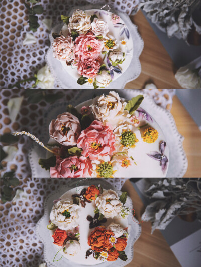 美美的韩式裱花蛋糕，美的事物一看就欢喜