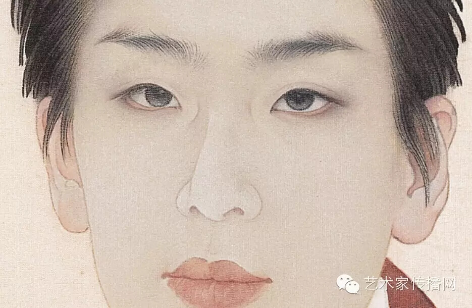 工笔人物细节图