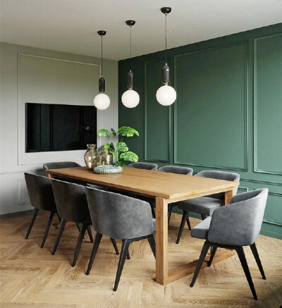 79㎡欧美复古风格公寓设计