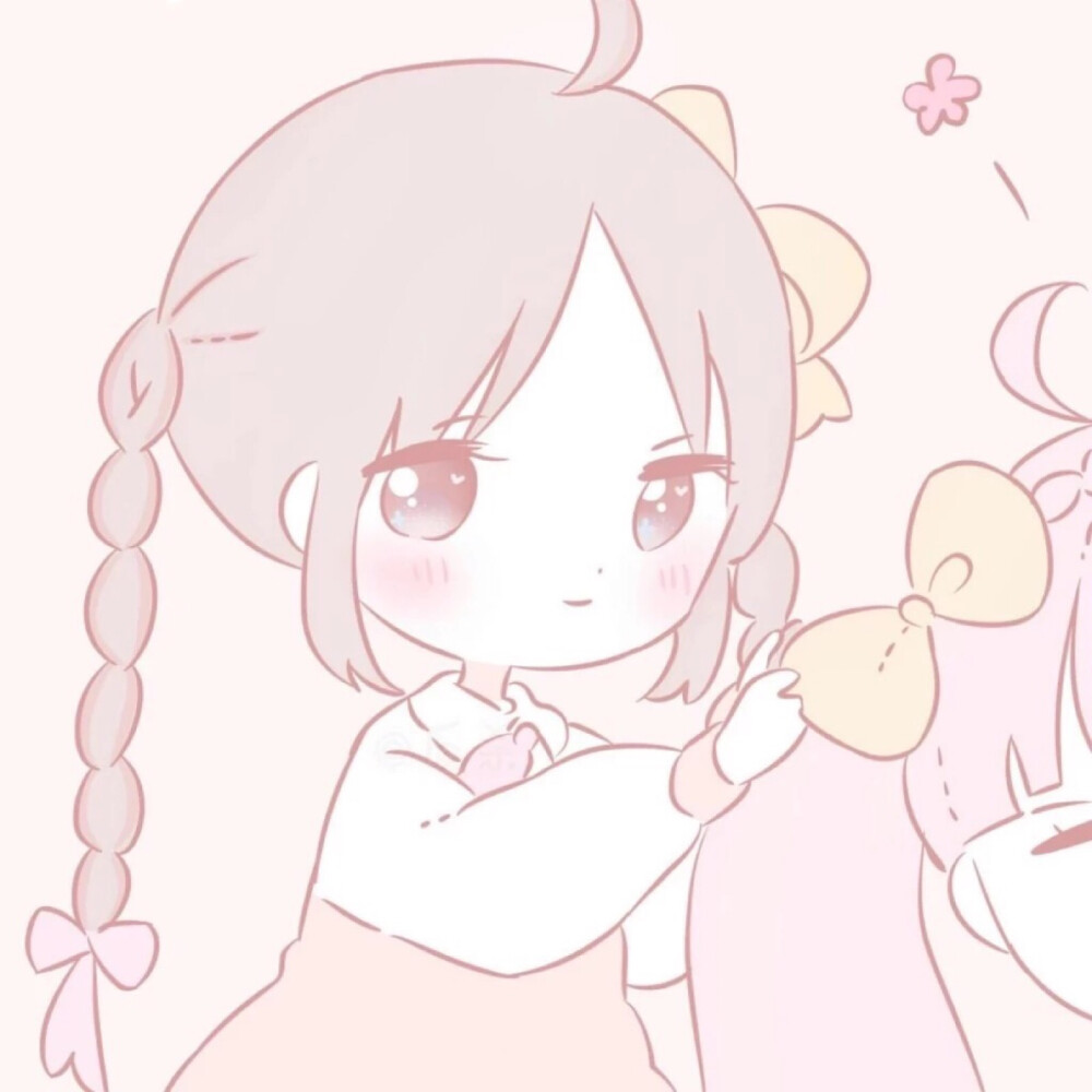 ꒒ ০ ⌵ ୧ ♡小水壶自描闺蜜头像