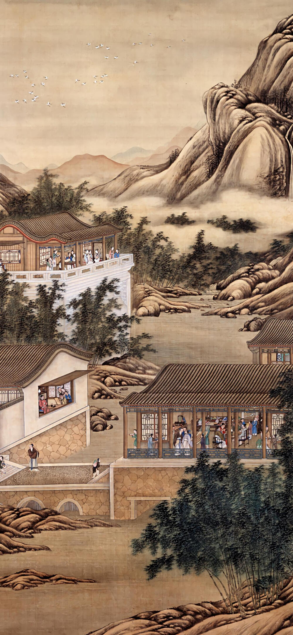 壁纸 古画系列 - 堆糖，美图壁纸兴趣社区