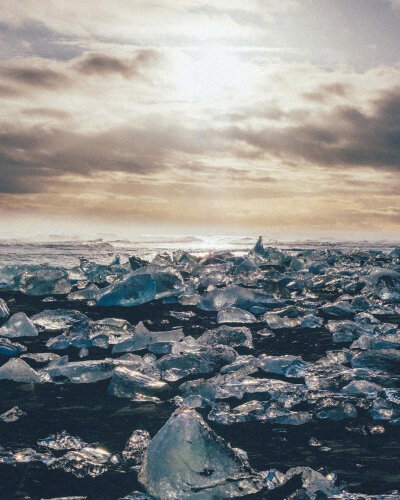 冰岛Diamond Beach