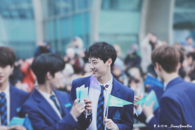 190321 produceX101 MCD问候 PREVIEW #UNIQ曹承衍# @WOODZ_dnwm ​​​cr:logo