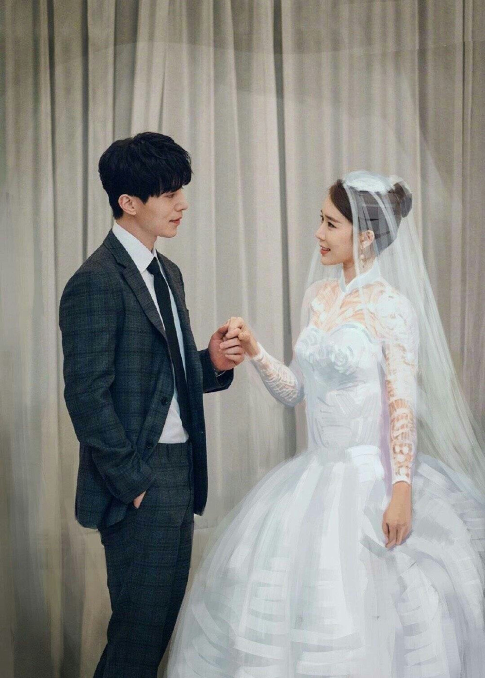 李东旭刘仁娜weibo网友p图