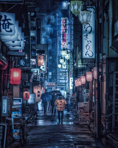 霓虹国夜景