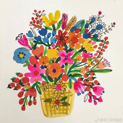 来自插画师 Carolyn Gavin 绘画作品 | ins：carolynj