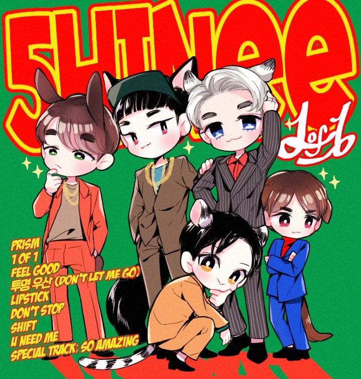 SHINee 手绘