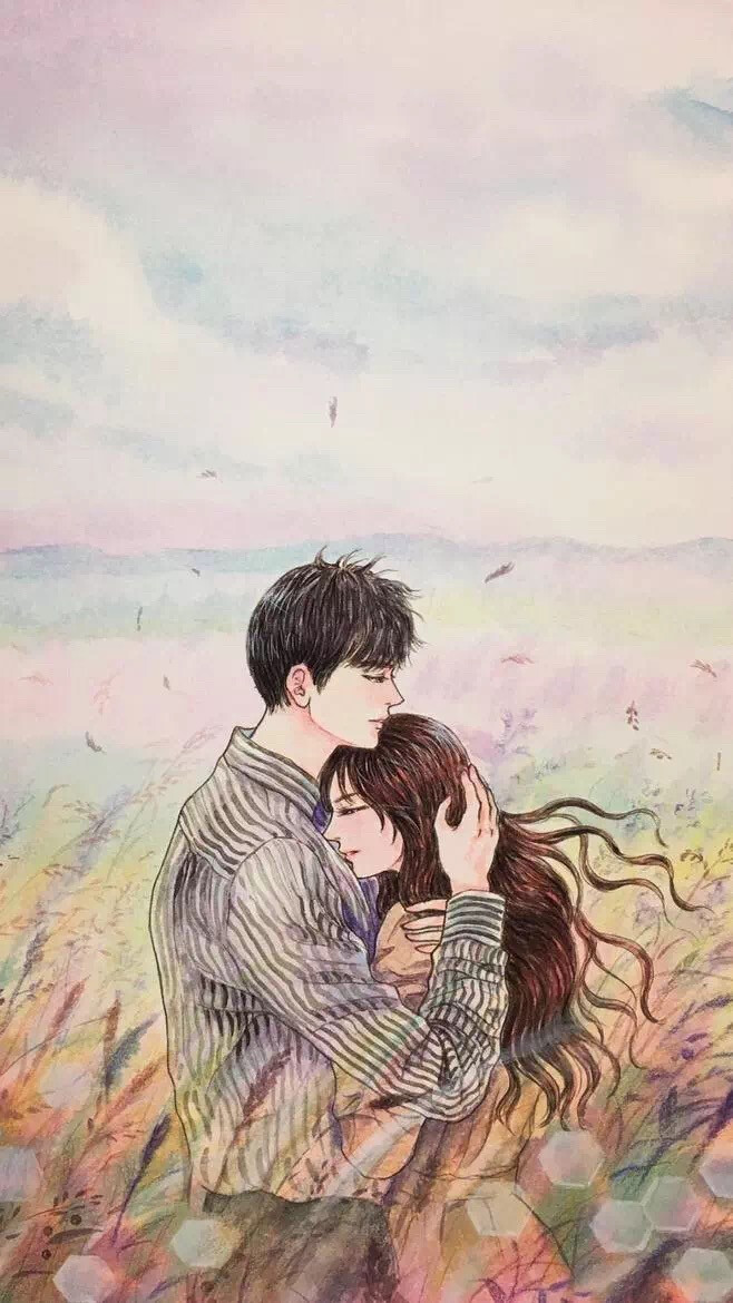 情侣插画