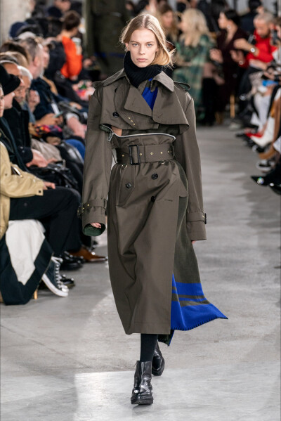 日本设计品牌 Sacai 于巴黎时装周发布2019秋冬高级成衣系列