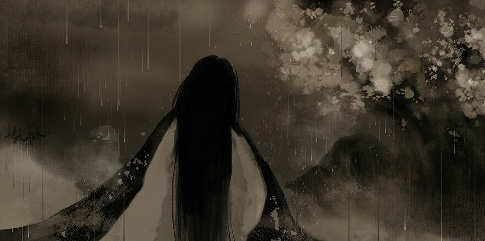 〔古风插画〕作者：妩酥子