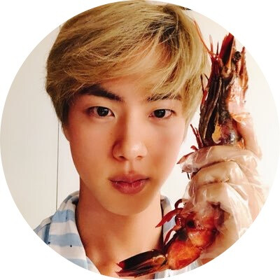 Jin 金硕珍 BTS 防弹少年团 20190401 成员推更新头像、版头