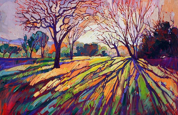 Erin Hanson 多彩景观印象派绘画欣赏