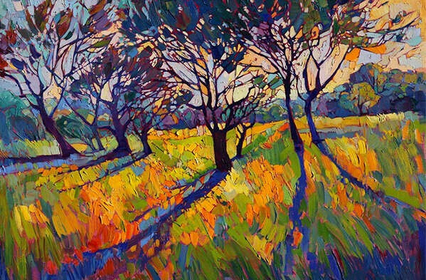 Erin Hanson 多彩景观印象派绘画欣赏